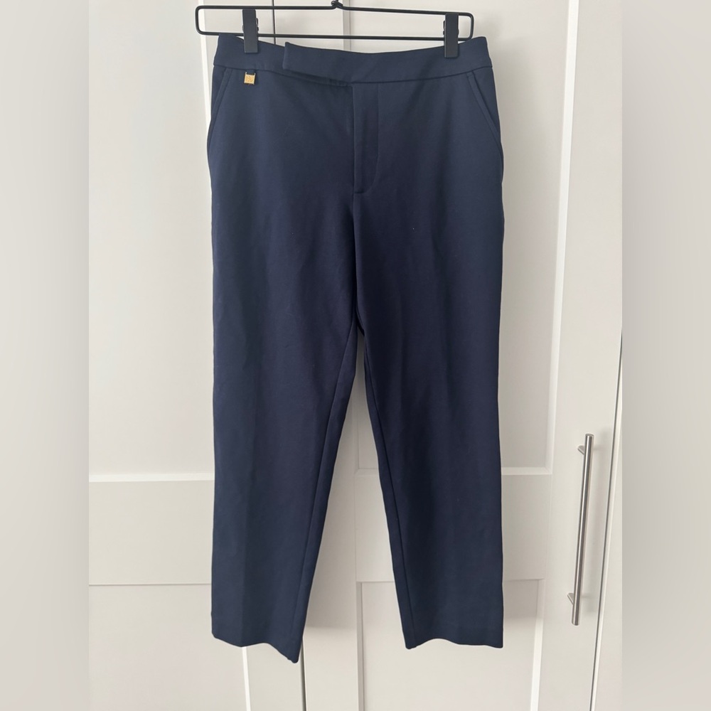 NEW - Ralph Lauren Navy Stretch Ankle Pants, Women’s Size 2